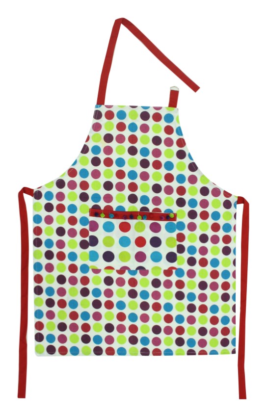 Jazzy Polka Apron 1 Pc