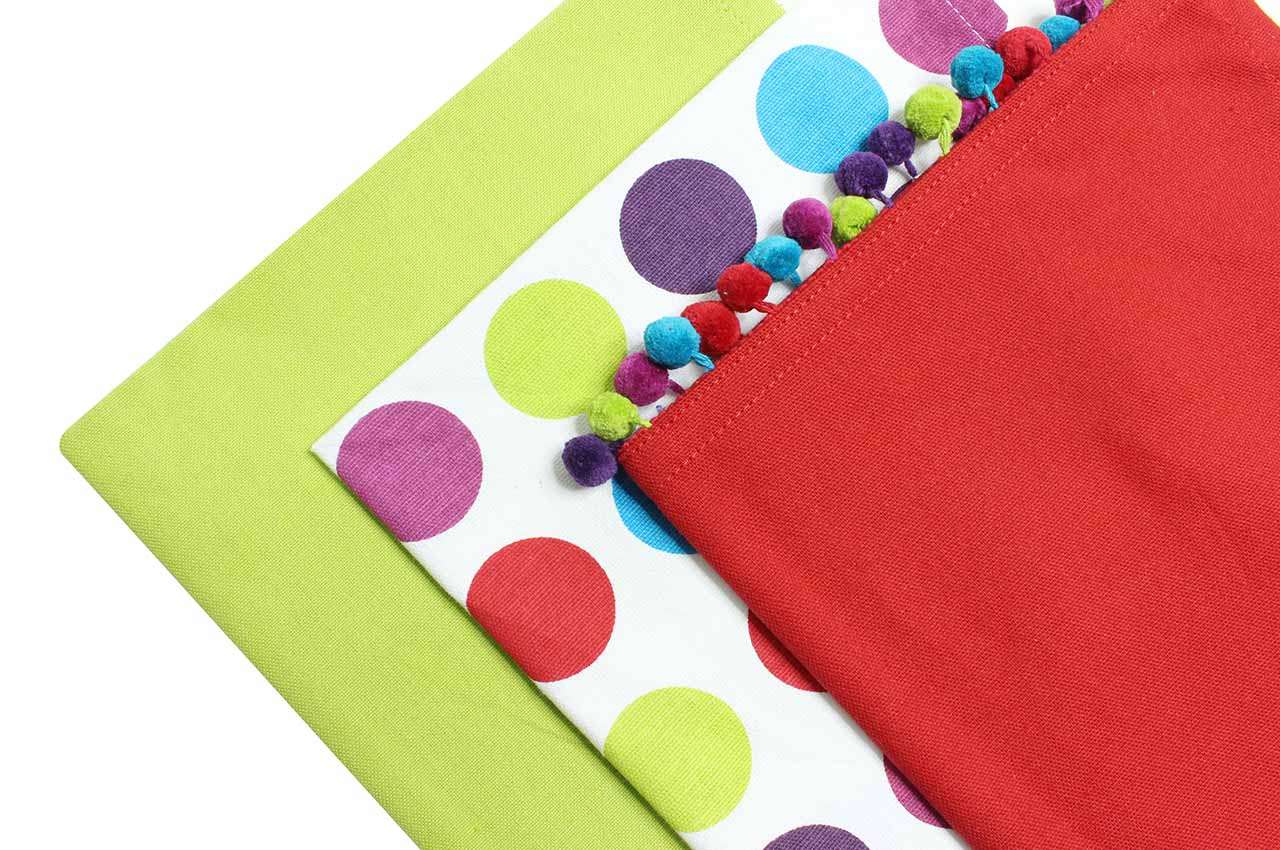 Jazzy Polka Kitchen Towels Set of 3 Pcs