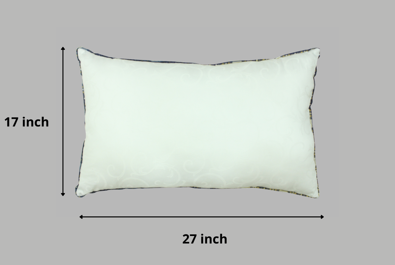 Snug Textured Pillows (17*27 inches) Set of 2 Pcs